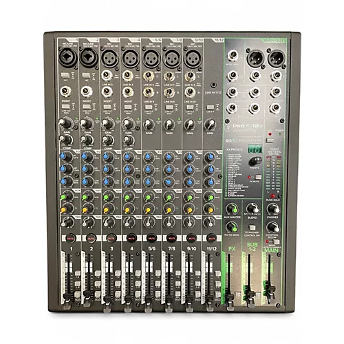 Used Mackie PROFX12V3 Unpowered Mixer