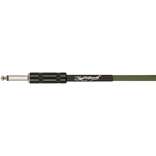 Fender Joe Strummer 13' Straight to Straight Instrument Cable 13 ft. Drab Green