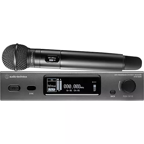 Audio-Technica Audio-Technica ATW-3212/C510 3000 Series Frequency-agile True Diversity UHF Wireless System Band DE2