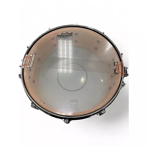 Used Pearl 14X5 masters pure maple Black Oyster Swirl Drum Black Oyster Swirl 210