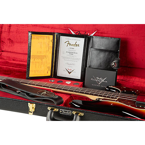 Fender Custom Shop 1960 Jazz Bass NOS Rosewood Fingerboard Time Machine Limited-Edition 3-Color Sunburst