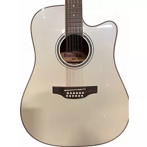 Used Takamine GD37CE Pearl White 12 String Acoustic Electric Guitar Pearl White