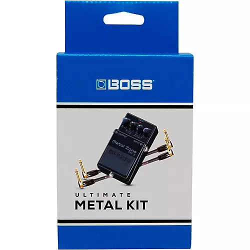 BOSS 30th Anniversary MT-2-3A Metal Zone Effects Pedal and Two 6