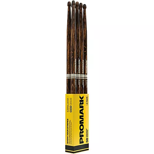 Promark FireGrain Rebound Acorn Tip Drum Sticks 4-Pack 5A Wood