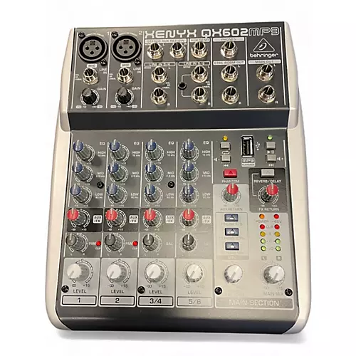 Used Behringer QX602MP3 Unpowered Mixer
