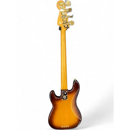 Used Fender 75th Anniversary Commemorative American Precision Bass 2 Color Sunburst Electric Bass Guitar 2 Color Sunburst