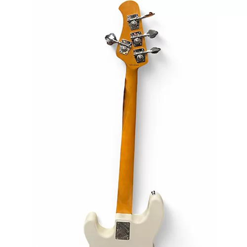Used Sterling by Music Man classic ray24 Olympic White Electric Bass Guitar Olympic White