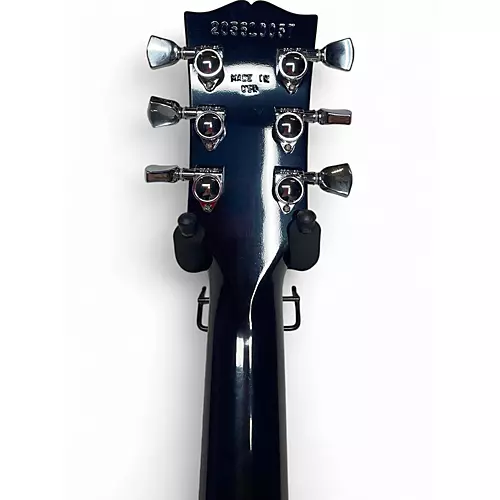 Used 2021 Gibson Les Paul Traditional Pro V Flame Top blueberry Solid Body Electric Guitar blueberry