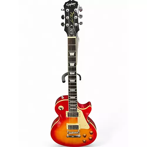 Used Epiphone Les Paul Standard Cherry Sunburst Solid Body Electric Guitar Cherry Sunburst
