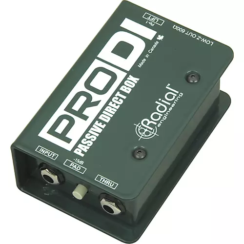 Radial Engineering ProDI Passive Direct Box