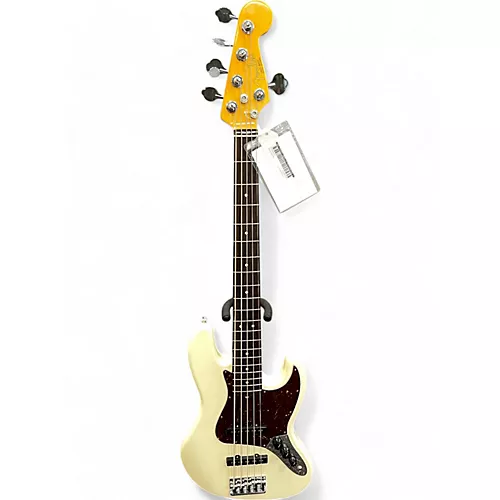 Used Fender American Professional II Jazz Bass Olympic White Electric Bass Guitar Olympic White