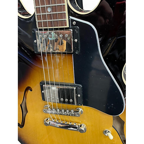 Used 2024 Gibson ES335 2 Tone Sunburst Hollow Body Electric Guitar 2 Tone Sunburst