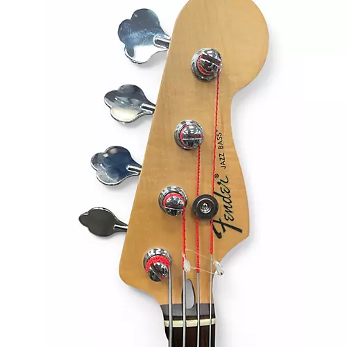 Used Fender Standard Jazz Bass 3 Color Sunburst Electric Bass Guitar 3 Color Sunburst