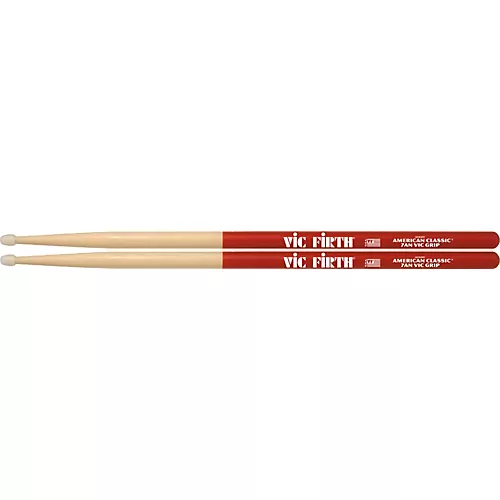 Vic Firth American Classic Vic Grip Hickory Drum Sticks 7A Nylon