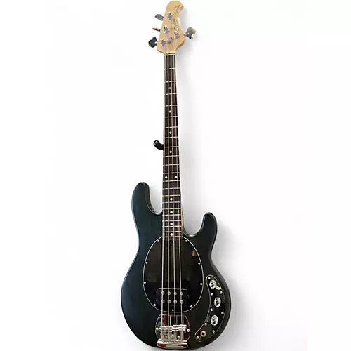Used Sterling by Music Man StingRay Ray4 Trans Black Electric Bass Guitar Trans Black
