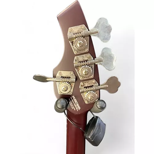 Used Ernie Ball Music Man Bongo 4 String Burgundy Electric Bass Guitar Burgundy