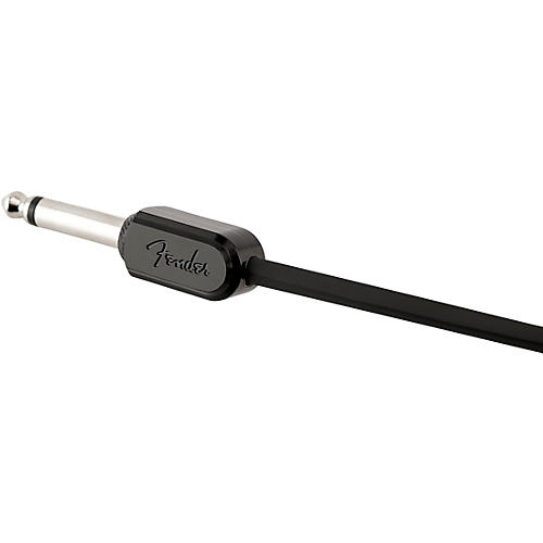 Fender Blockchain Straight to Angle Patch Cables, 3-Pack 2 ft. Black