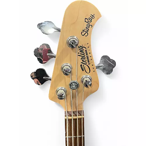 Used Sterling by Music Man Ray4 Satin Black Electric Bass Guitar Satin Black