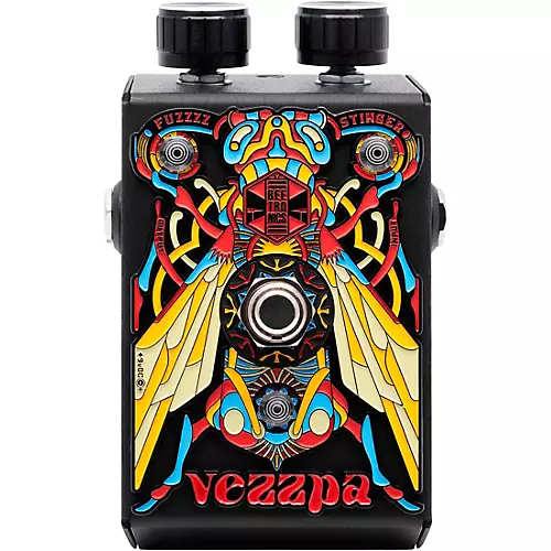 Beetronics FX Vezzpa Octave Stinger Fuzz Effects Pedal Black