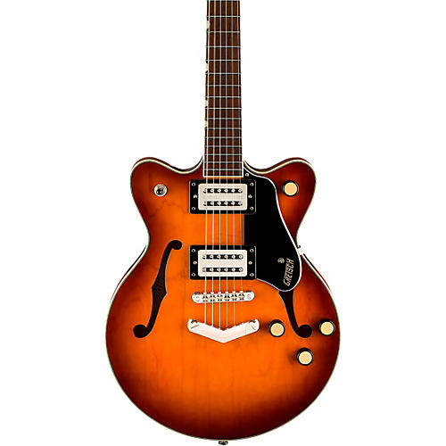 Gretsch Guitars G2655 Streamliner Center Block Jr. Double Cutaway With V-Stoptail Electric Guitar Claret Burst