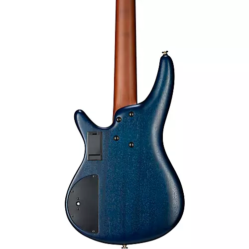 Ibanez Prestige SR6605 5-String Electric Bass Guitar Ghost Fleet Blue Burst