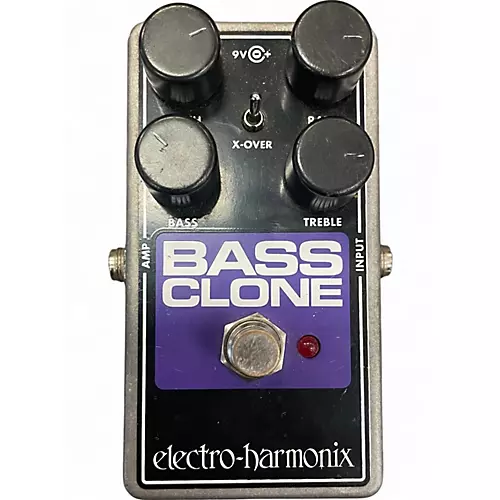 Used Electro-Harmonix Bass Clone Analog Chorus Bass Effect Pedal