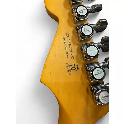 Used Fender American Ultra Stratocaster HSS 2 Color Sunburst Solid Body Electric Guitar 2 Color Sunburst