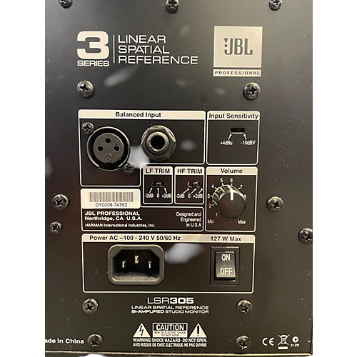 Used JBL LSR305 Powered Monitor