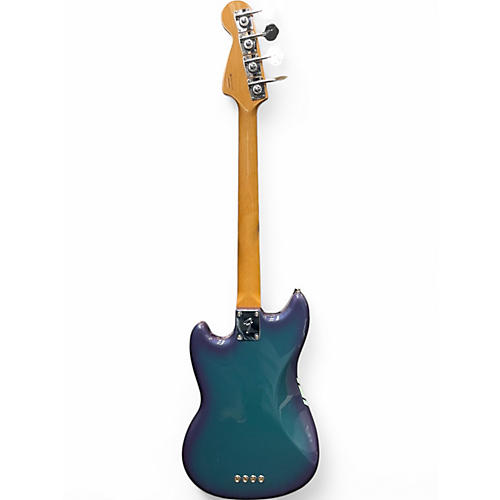 Used 2023 Fender Vintera II '70s Competition Mustang Bass Competition Burgundy Electric Bass Guitar Competition Burgundy