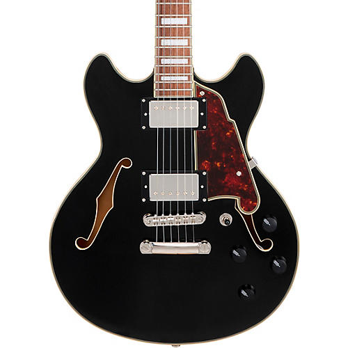D'Angelico Premier Mini DC Semi-Hollow Electric Guitar Surf Green