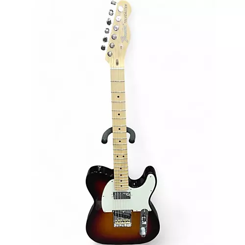 Used Fender American Performer Telecaster Hum 3 Tone Sunburst Solid Body Electric Guitar 3 Tone Sunburst