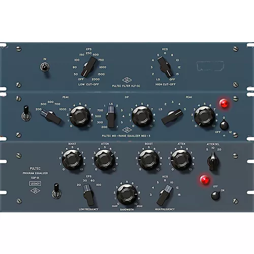 Universal Audio Pultec Passive EQ Collection - UADx and UAD-2 Plug-ins (Mac/Windows)
