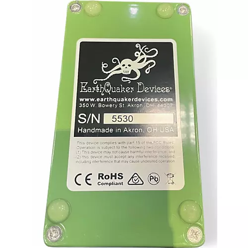 Used EarthQuaker Devices Plumes Small Signal Shredder Overdrive Effect Pedal