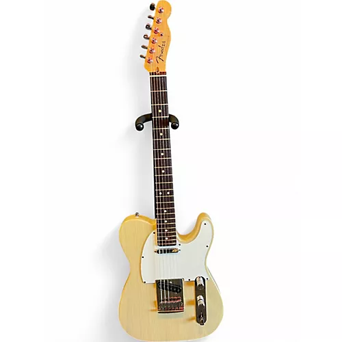 Used 2005 Fender Custom Classic Telecaster White Blonde Solid Body Electric Guitar White Blonde