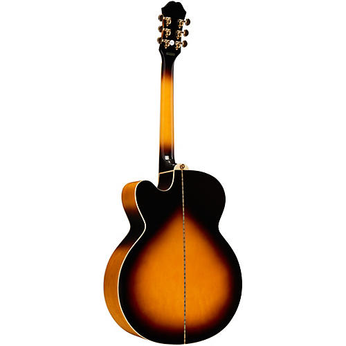 Epiphone J-200 EC Studio Acoustic-Electric Guitar Black