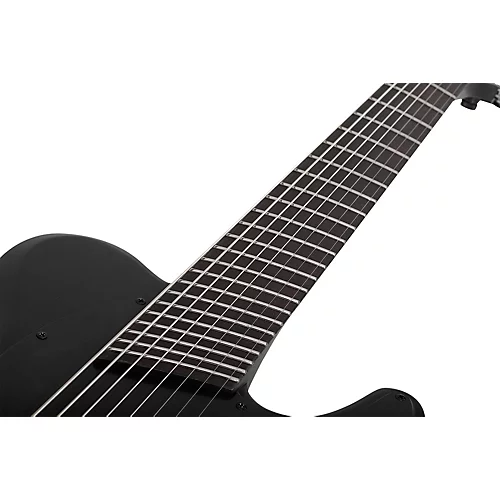 Schecter Guitar Research PT-8 MS Black Ops Electric Guitar Satin Black Open Pore