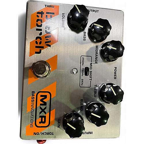 Used MXR blow torch Bass Effect Pedal