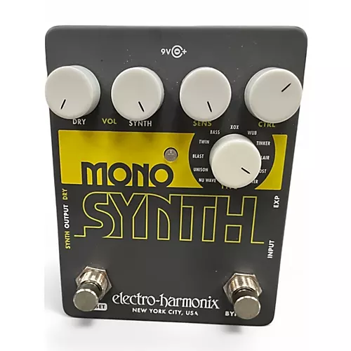 Used Electro-Harmonix Guitar Mono Synth Effect Pedal