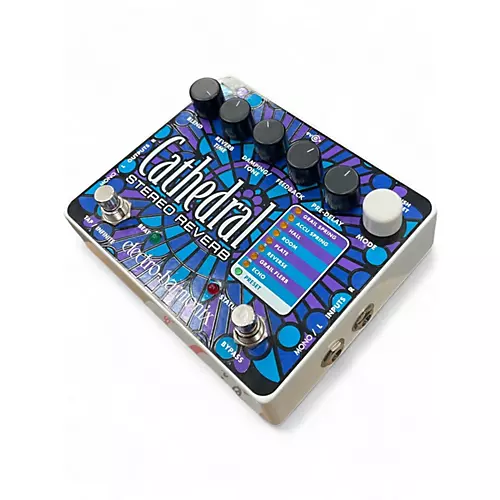 Used Electro-Harmonix Cathedral Stereo Reverb Effect Pedal
