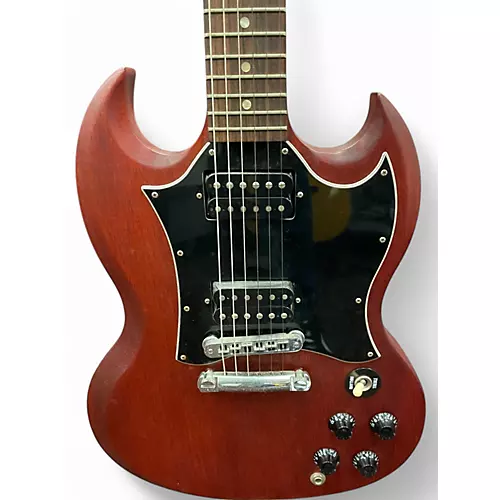 Used Gibson SG Standard Red Solid Body Electric Guitar Red