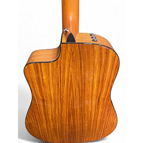 Used Taylor 210ce Natural Acoustic Electric Guitar Natural