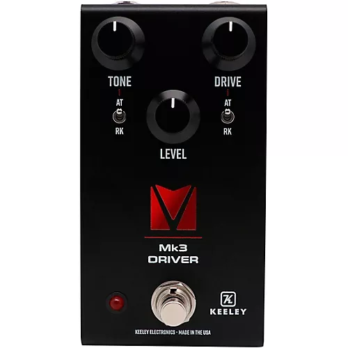 Keeley Mk3 Driver Andy Timmons Full Range Overdrive Effects Pedal Black