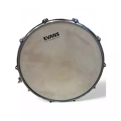 Used Yamaha 6X14 absolute hybrid maple Silver Sparkle Drum Silver Sparkle 13
