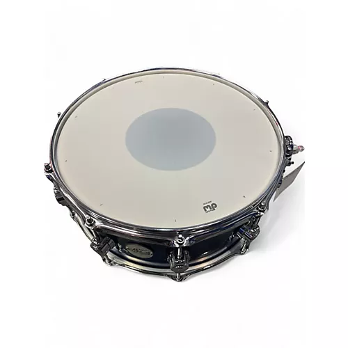 Used DW 6X14 Design Series Snare Blue Pearl Sparkle Drum Blue Pearl Sparkle 13