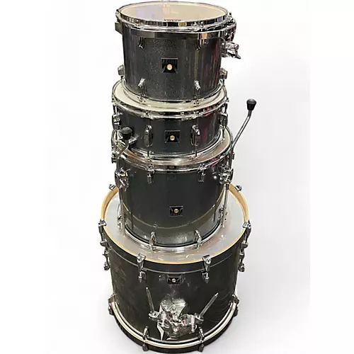 Used TAMA 4 Piece Superstar CLASSIC Ice Blue Metallic Drum Kit Ice Blue Metallic