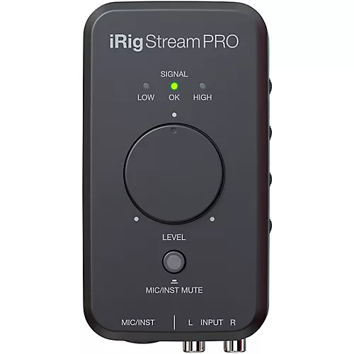 IK Multimedia iRig Stream Pro iOS Audio Interface for iOS, Mac and Select Android Devices