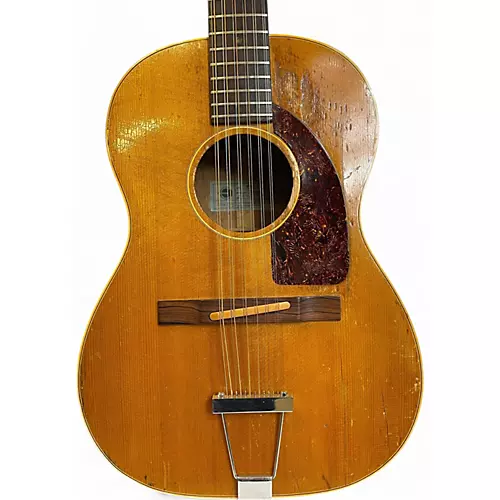Vintage 1968 Epiphone FT85 Antique Natural 12 String Acoustic Guitar Antique Natural