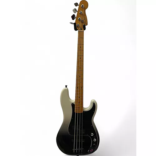 Used Fender Player Plus Active Precision Bass Silver Smoke Electric Bass Guitar Silver Smoke