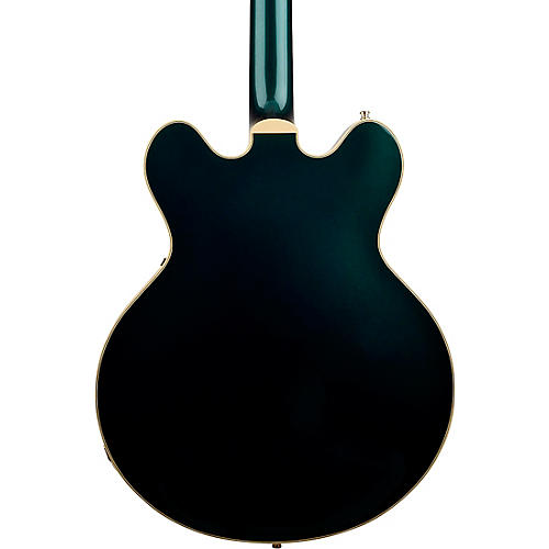 Gretsch Guitars Broadkaster LX Center Block With String-Thru Bigsby and Gold Hardware Electric Guitar Cadillac Green