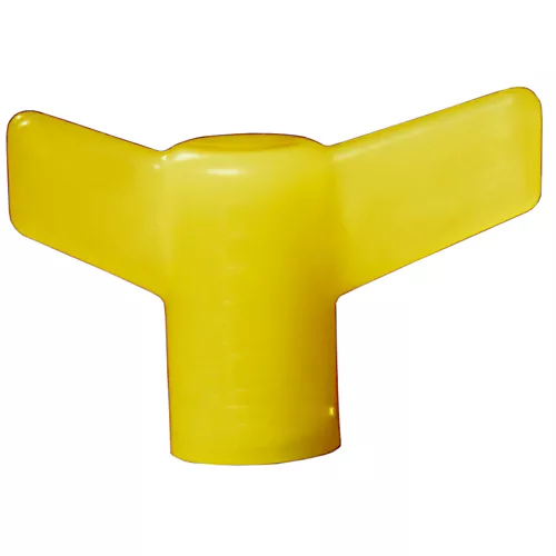 Barefoot Buttons WingMan Yacht Rock Foot Control Knob Yellow